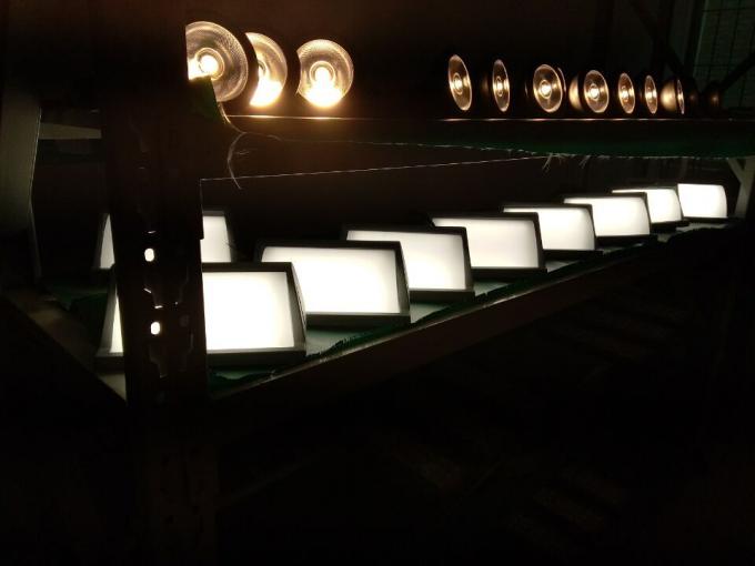 LED luce muro 16 Watt LED Paratia QUADRATO BASE BIANCA di emergenza